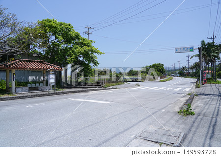 Okinawa Prefecture, Iriomote Island, Uehara Bus Stop Okinawa Prefecture, Iriomote Island, Uehara Bus Stop 139593728