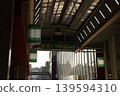 Retro shopping district 139594310