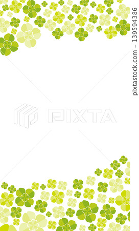 Four leaf clover background illustration 139594386