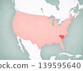 Map of United States of America - South Carolina 139595640