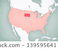 Map of United States of America - South Dakota 139595641