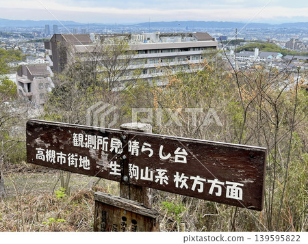 大阪醫科藥科大學,阿布山/今城塚墓丘路線,展望台,高槻市,生駒山脈,枚方地區,資訊牌 大阪醫科藥科大學,阿布山/今城塚墓丘路線,展望台,高槻市,生駒山脈,枚方地區,資訊牌 139595822