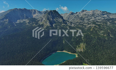 Black Lake in mountain Durmitor park Montenegro Black Lake in mountain Durmitor park Montenegro 139596677