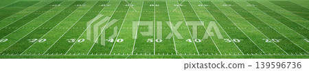 American football field	 139596736
