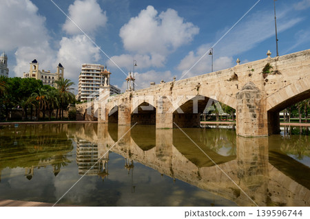City Stone Bridge on Water City Stone Bridge on Water 139596744