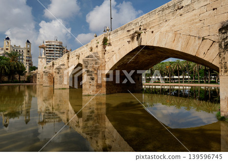 City Stone Bridge on Water City Stone Bridge on Water 139596745