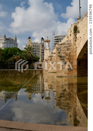 City Stone Bridge on Water City Stone Bridge on Water 139596746
