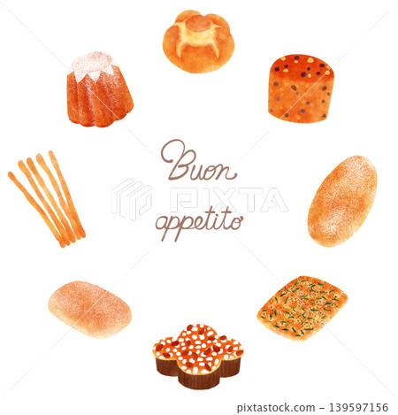 Italian bread frame Buon appetito Italian bread frame Buon appetito 139597156