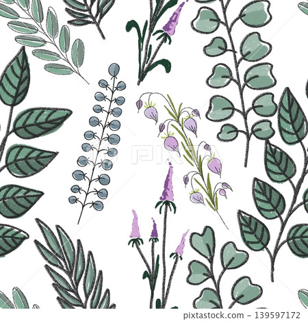 Botanical Seamless Pattern Botanical Seamless Pattern 139597172