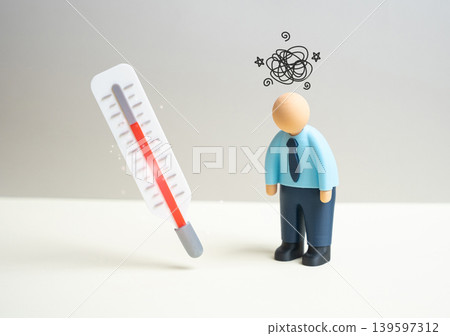Office workers' patience is running low. Work overload and burnout. Stress levels. Managing fatigue and mental health in the workplace. Office workers' patience is running low. Work overload and burnout. Stress levels. Managing fatigue and mental health in the workplace. 139597312