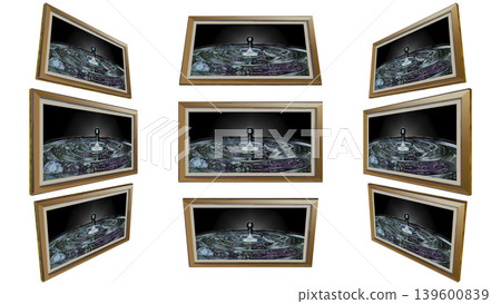 Nine sets of framed pictures to decorate anime backgrounds (created from low, front, and high angles, left, right, and center perspectives). Nine sets of framed pictures to decorate anime backgrounds (created from low, front, and high angles, left, right, and center perspectives). 139600839