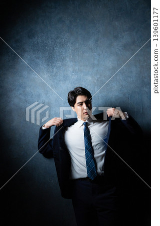 Businessman wearing a suit Businessman wearing a suit 139601177