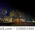 Night beach resort 139601446