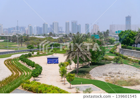 阿聯酋杜拜非常美麗的城市景觀 阿聯酋杜拜非常美麗的城市景觀 139601545