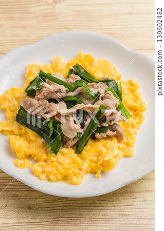 韭菜豬肉炒蛋 韭菜豬肉炒蛋 139602482
