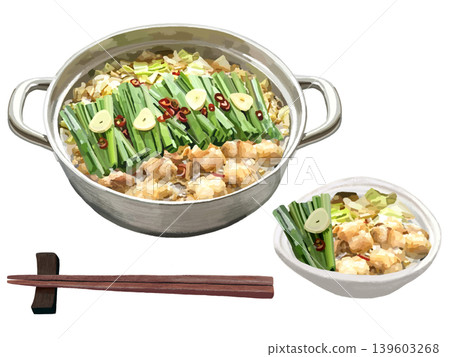 包含素鍋(不銹鋼鍋)、餐盤和筷子。 包含素鍋(不銹鋼鍋)、餐盤和筷子。 139603268