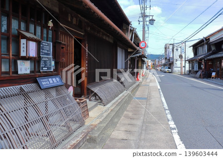 中山道禦岳宿(岐阜縣禦岳町)一位商人的房屋前景象 中山道禦岳宿(岐阜縣禦岳町)一位商人的房屋前景象 139603444