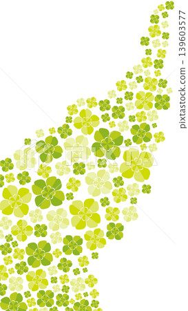 Four leaf clover background illustration Four leaf clover background illustration 139603577