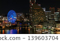 橫濱港及港的夜景 139603704