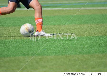 Soccer match (grass) Soccer match (grass) 139603976