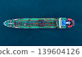Aerial view oil and gas tanker ship freight shipping oil and gas, Global business freight shipping import export logistic transportation oil and gas product tanker ship, Sea freight oil product tanker 139604126