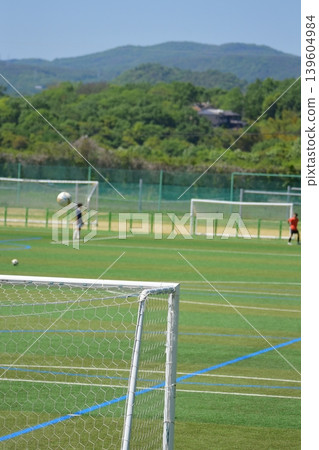 Soccer goal Soccer goal 139604984