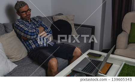 Overworked employee resting after stressful day Overworked employee resting after stressful day 139605343