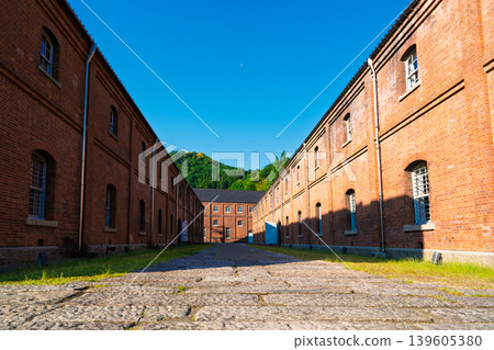 I photographed the Maizuru red brick warehouses, which possess a mysterious charm reminiscent of old-fashioned, retro scenery. I photographed the Maizuru red brick warehouses, which possess a mysterious charm reminiscent of old-fashioned, retro scenery. 139605380