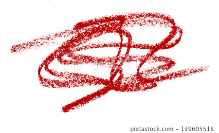 red pencil strokes isolated on transparent background red pencil strokes isolated on transparent background 139605518