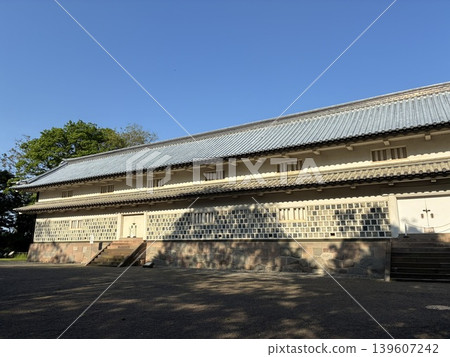 The Thirty-Ken Nagaya (longhouse) in Kanazawa Castle Park, Ishikawa Prefecture 139607242