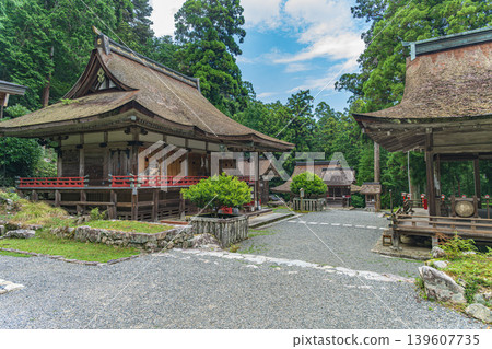 滋賀縣日吉大社宇佐神社的景色 滋賀縣日吉大社宇佐神社的景色 139607735