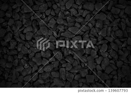 Natural stone pattern for background, black and grey stone gravel texture. Natural stone pattern for background, black and grey stone gravel texture. 139607793
