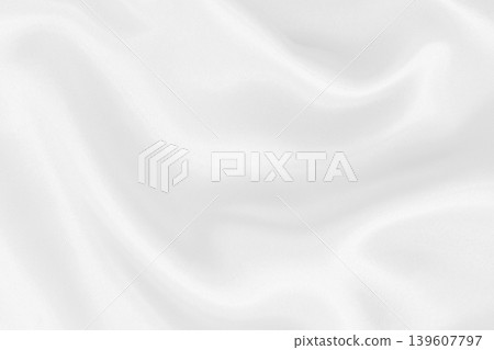 White fabric texture for background and design, beautiful pattern of silk or linen. White fabric texture for background and design, beautiful pattern of silk or linen. 139607797