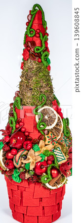 Christmas tree table cones mini decoration for new year Christmas tree table cones mini decoration for new year 139608845