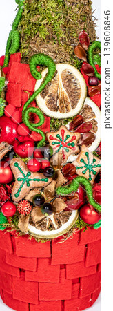 Christmas tree table cones mini decoration for new year Christmas tree table cones mini decoration for new year 139608846