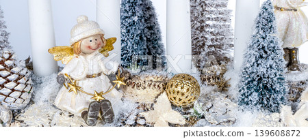 Christmas tree table cones mini decoration for new year Christmas tree table cones mini decoration for new year 139608872
