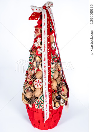 Christmas tree table cones mini decoration for new year Christmas tree table cones mini decoration for new year 139608956