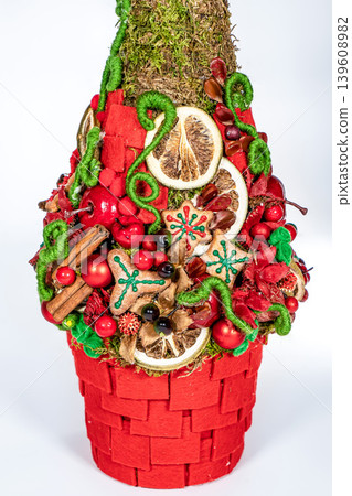 Christmas tree table cones mini decoration for new year Christmas tree table cones mini decoration for new year 139608982