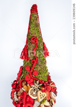 Christmas tree table cones mini decoration for new year Christmas tree table cones mini decoration for new year 139609146