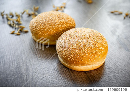 Fresh pastries buns wicker basket rustic style bakery Fresh pastries buns wicker basket rustic style bakery 139609196