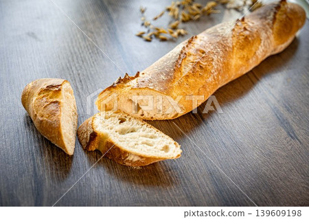 Fresh pastries buns wicker basket rustic style bakery Fresh pastries buns wicker basket rustic style bakery 139609198