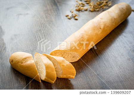 Fresh pastries buns wicker basket rustic style bakery Fresh pastries buns wicker basket rustic style bakery 139609207