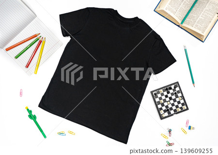 Cotton clothes for school and sports sweater, pants and t-shirt Cotton clothes for school and sports sweater, pants and t-shirt 139609255