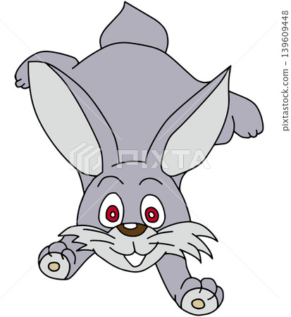 A fun animal illustration ☆ Rabbit A fun animal illustration ☆ Rabbit 139609448