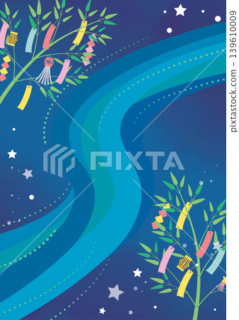 Tanabata design background 139610009