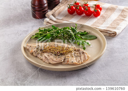Dietary healthly food - turkey sous-vide 139610760