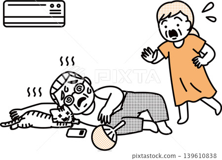 成為室內中暑的老人 139610838
