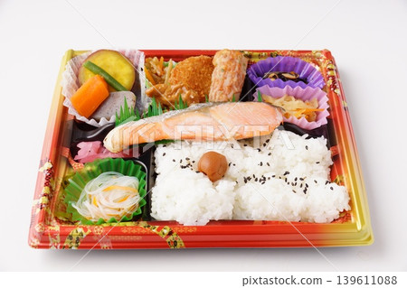 Salmon bento Salmon bento 139611088