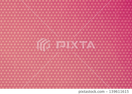 Background image 11: A red fabric with a white hemp leaf pattern gradient. Background image 11: A red fabric with a white hemp leaf pattern gradient. 139611615