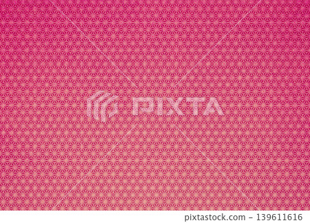 Background image 12: A red fabric with a white hemp leaf pattern gradient. Background image 12: A red fabric with a white hemp leaf pattern gradient. 139611616